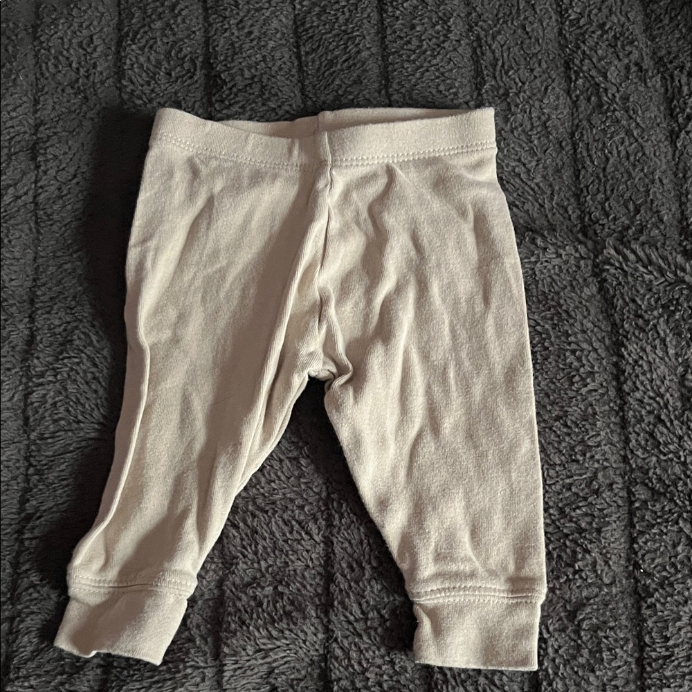Cloud Island Beige Baby Leggings